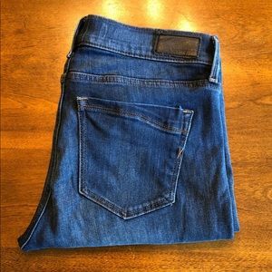 Express Mid Rise Skinny Jeans Size 8